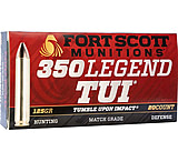Fort Scott Munitions .350 Legend 125 grain Tumble Upon Impact Brass Rifle Ammunition