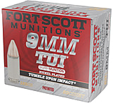 Fort Scott Munitions 9mm 125 Grain Sub-Munition Tumble Upon Impact Nickel Pistol Ammunition