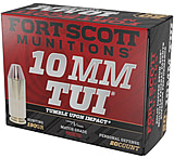 Fort Scott Munitions Claw Defense 10mm 190 Grain Solid Copper Spun Pistol Ammunition