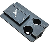 Forward Controls Design Aim Point Acro Adaptor Plate, Black, Glock 43X, Glock 48 MOS, OPG-G43X/48, ACRO