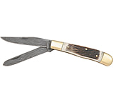 Image of Fox-N-Hound Damascus Trapper Folding Knife
