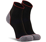 Fox River Basecamp 2.0 Lightweight Quarter Crew Hiking Sock - Men's, Black, Extra Large, 7000XL