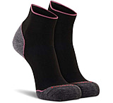 Fox River Basecamp 2.0 Lightweight Quarter Crew Hiking Sock - Women's, Black, Small, 7000SM