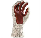 Image of Fox River Ragg and Leather Glove, Large, Brown Tweed