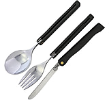 Image of Fox Tableware Camping Set Black