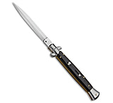 Image of Frank Beltrame 11 Italian Stiletto Ebony Dagger 5.00in Automatic Folding Knife