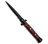 Image of Frank Beltrame Frank B 9 Italian Stiletto Automatic Bayonet Knife Cocobolo 4 Black C16D93B3