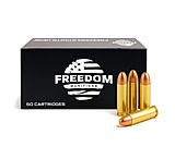 Freedom Munitions .30 Carbine 110 Grain Round Nose Brass Rifle Ammunition