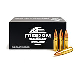 Freedom Munitions .300 Blackout 147 Grain Full Metal Jacket Brass Rifle Ammunition