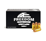 Freedom Munitions .380 Auto 100 Grain Hollow Point Brass Pistol Ammunition