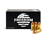 Freedom Munitions .45 ACP 230 Grain Round Nose Brass Pistol Ammunition