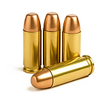 Freedom Munitions .454 Casull 300 Grain Round Nose Flat Point Brass Pistol Ammunition