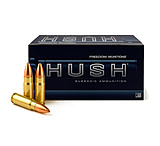 Freedom Munitions HUSH Subsonic .300 Blackout 220 Grain HPBT Brass Rifle Ammunition