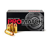 Freedom Munitions ProMatch .40 S&amp;W 180 Grain Hollow Point Brass Pistol Ammunition