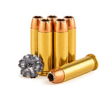 Image of Freedom Munitions X-DEF Defense .38 Special 158 Grain Hollow Point Brass Pistol Ammo, 50 Rounds, FMX38XD158N50