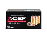 Freedom Munitions X-DEF Defense 9mm Luger 115 Grain Hollow Point Brass Pistol Ammunition