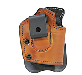 Image of Front Line In/Out/Rt/Lft LthrHlstrSuede SigP229Brwn QUAD43C-BR