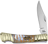 Image of Frost Barracuda Lockback Tiger Bone Folding Knife