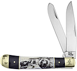 Image of Frost Bear Trapper Buffalo Horn Folding Knife