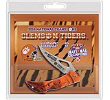 Image of Frost Clemson Champion Lockback Folding Knife