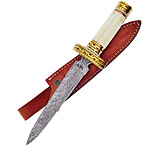 Image of Frost Bone Damascus 7.5in Dagger