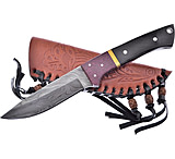 Image of Frost Damascus Hunter Buffalo Horn Knife