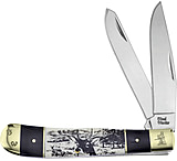 Image of Frost Deer Trapper Buffalo Horn Folding Knife