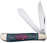 Image of Frost Dog Leg Trapper wood Stainless Steel Folding Knife