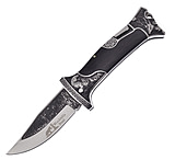 Image of Frost Embossed Black 3.75in Folding Knife