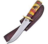 Image of Frost Falling Leaf Bowie Fixed Blade Knife