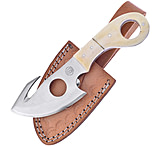 Image of Frost Fixed Blade White Smooth Bone Knife