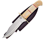 Image of Frost White Smooth Bone 6in Fixed Blade Knife