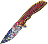 Image of Frost Freedom Framelock A/O 3.75 in Stainless Steel Assisted Opening Folding Knife