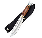 Image of Frost Iron Horse Pakkawood Bowie Fixed Blade Knife
