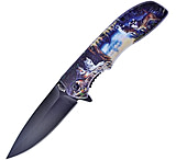Image of Frost Linerlock Wolf Assisted Opening Folding Knife