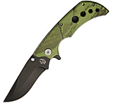 Image of Frost Linerlock Green Camo Folding Knife