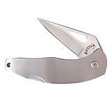 Image of Frost Lockback Folding Knife with Brushed SS Handle