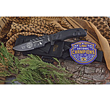Image of Frost LSU Champions Bowie 6.25 in Stainless Steel Fixed Blade Knife