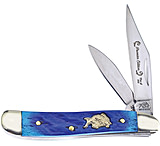 Image of Frost Peanut Blue Jig Bone Folding Knife