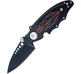 Image of Frost Russ Farrell Red Pinstripe Tac Folding Knife