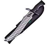 Image of Frost Skull Bowie 11.50 in Stainless Steel Fixed Blade Knife