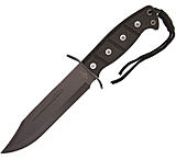 Image of Frost Tac Assault Bowie Black Fixed Blade Knife