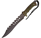 Image of Frost Tac Assault Bowie Cattail Camo Fixed Blade Knife