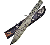 Image of Frost Whitetail Bowie Camo Fixed Blade Knife