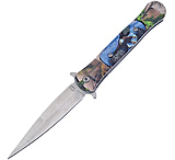Image of Frost Wildlife Linerlock A/O Eagle FFC91E 3.75 in Stainless Steel Assisted Opening Folding Knife