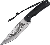 Image of Frost Wolf Shadow Bowie Fixed Blade Knife