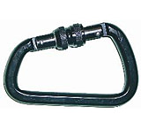 Image of Fusion Tacoma Steel Modified D Carabinder, Black