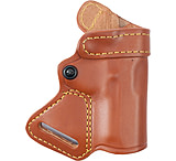 Gould &amp; Goodrich Small of Back Concealment OWB Belt Holster, 1911-Style, 3-3.5in BBl, Right Hand, Chestnut Brown, 806-193