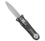 Image of Hawk Knife Designs G&amp;G Hawk Custom Deadlock D/A Model B OTF Automatic Knife Marble CF 3.75 DP 20AC9F6E