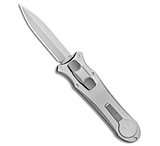 Image of Hawk Knife Designs G&amp;G Hawk Custom Deadlock D/A OTF Automatic Knife Tumbled Ti 3.75 Dagger 2A0C1152